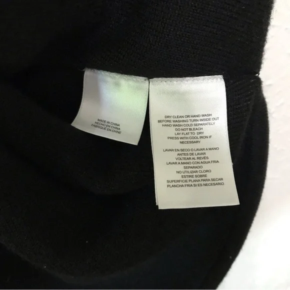 Anne Klein Color Block Zip Front Cape Size Large - Picture 9 of 11